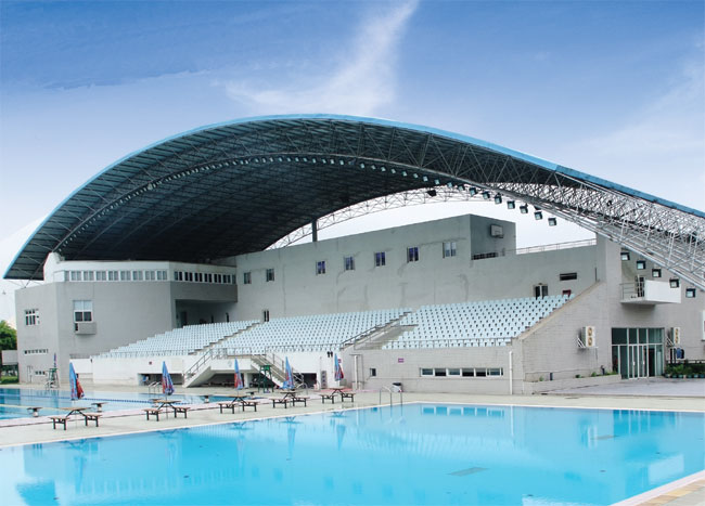 中山游泳馆网架